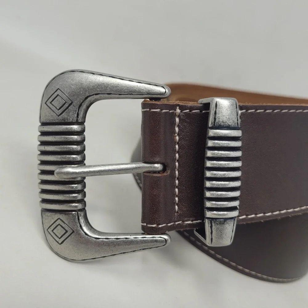 Banana Republic Belt XL Brown Leather Western Cowgirl Boho Rodeo Southwestern